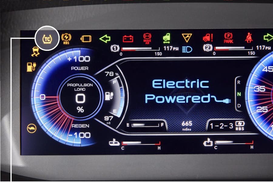 A close up of a car dashboard