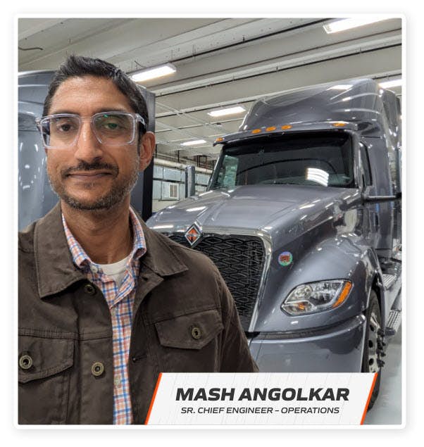 International Trucks employee