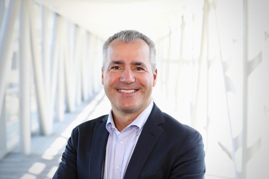 A person wearing a suit