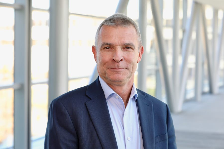 A person wearing a suit