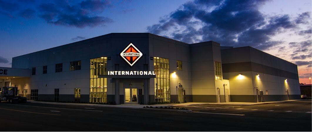 A building with a sign on the front