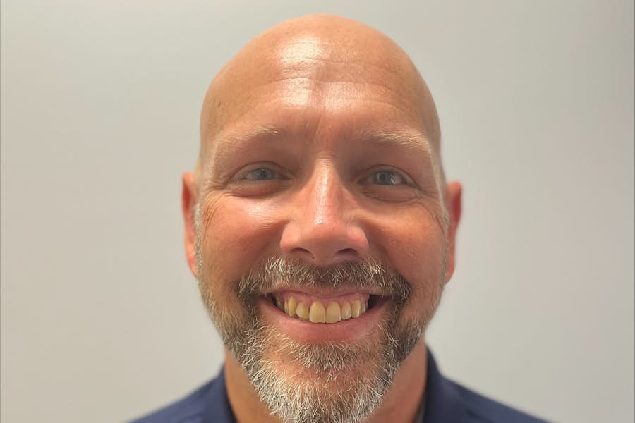 A person smiling for the camera